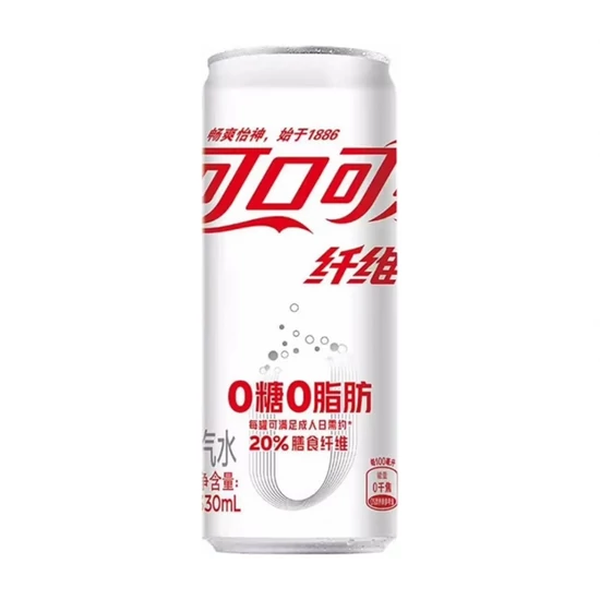Cukormentes Coca Cola Fiber, 330ml (Coca Cola CNY)