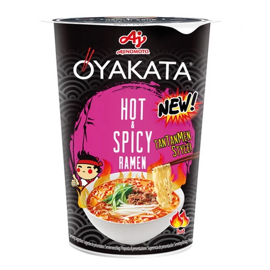 Instant Japán Ramen Tantanmen Stílusú, 64gr (Oyakata)