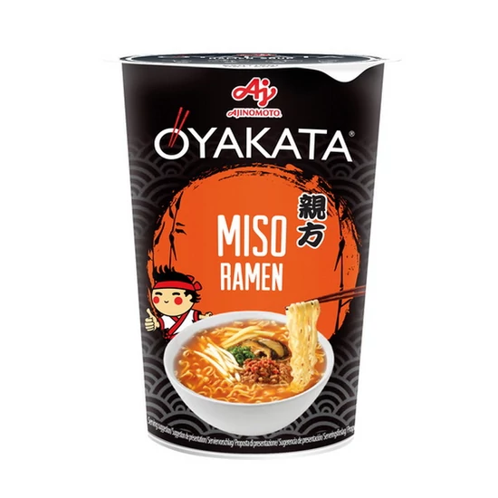 Instant Japán Ramen Miso Ízesítésű, 63gr (Oyakata)