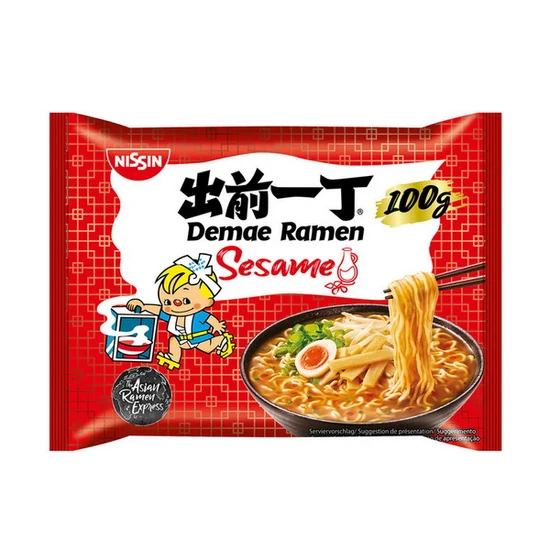 Demae Ramen - Szezámmagos Tésztaleves, 100gr (Nissin)