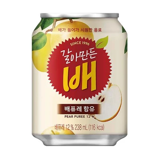 Koreai Körte Üdítőital, 238ml (Haitai)