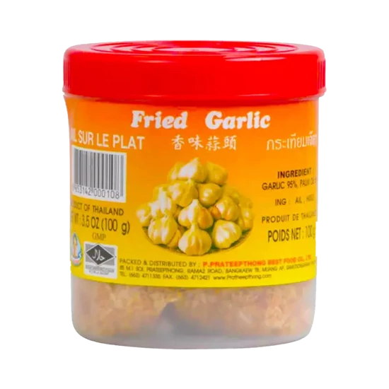Pirított Fokhagyma, 100gr (Prateepthong)