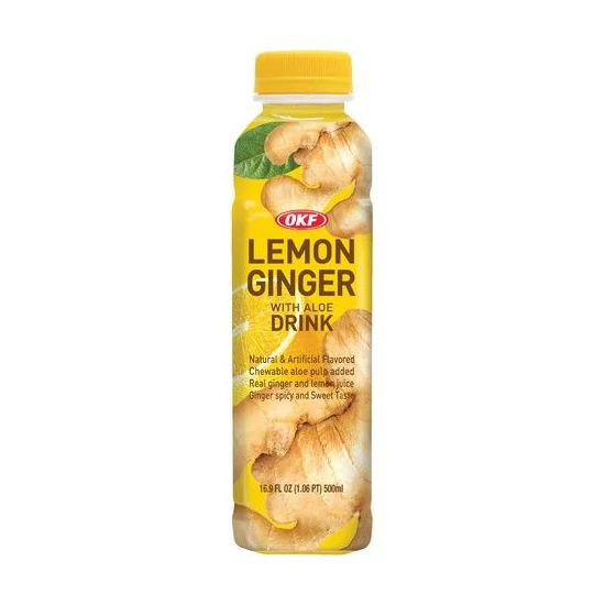 Aloe Vera Ital Citromos Gyömbér Ízű, 500ml (OKF)