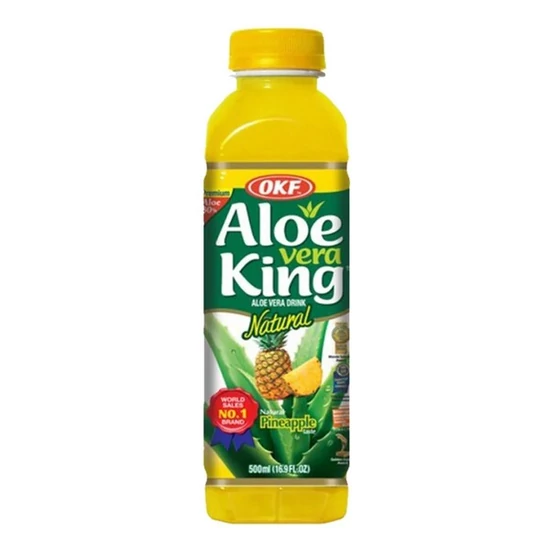 Aloe Vera Ital Ananász Ízű, 500ml (OKF)