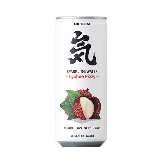 Szénsavas Licsi Ital, 330ml (Chi Forest)