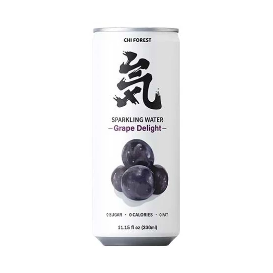 Szénsavas Finom Szőlő Ital, 330ml (Chi Forest)