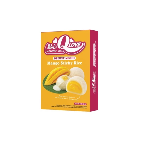 Mango Sticky Rice Mochi, 168gr (QLove)