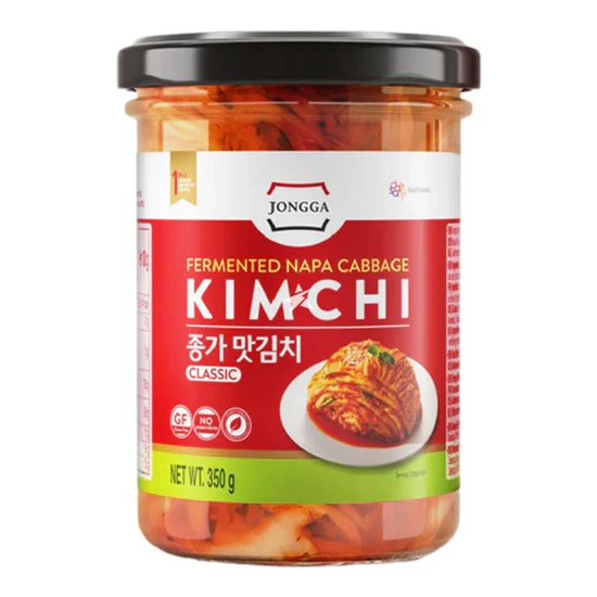 Gluténmentes Kimchi, 350gr (Jongga) 