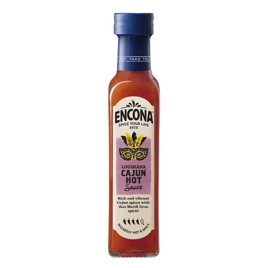 Louisiana Cajun Csípős Chiliszósz, 142ml (Encona)