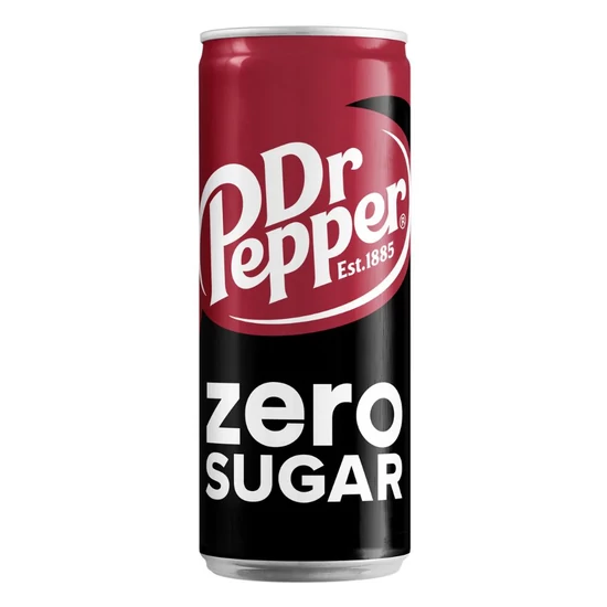 Dr Pepper Cukormentes, 330ml (Dr Pepper)