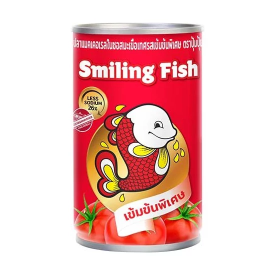 Makréla Paradicsomszószban Intenzíven Ízesítve, 155gr (Smiling Fish)