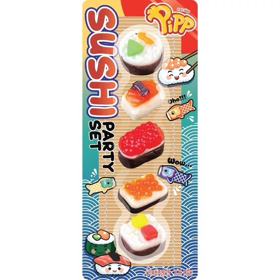 Sushi Gumicukor, 14,5g (Pipp)