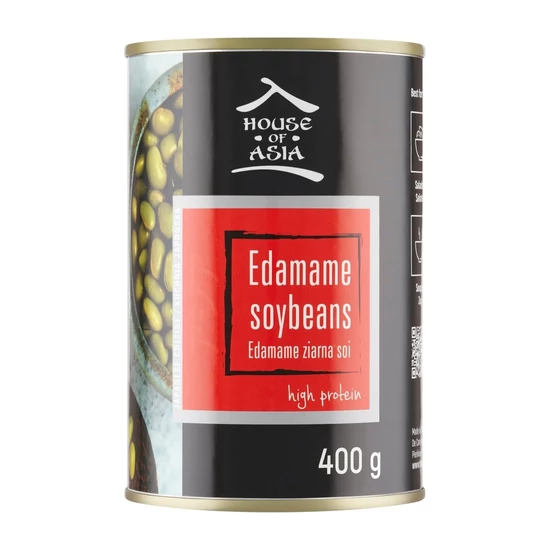 Szójabab (edamame) Páclében, 400gr (House of Asia)