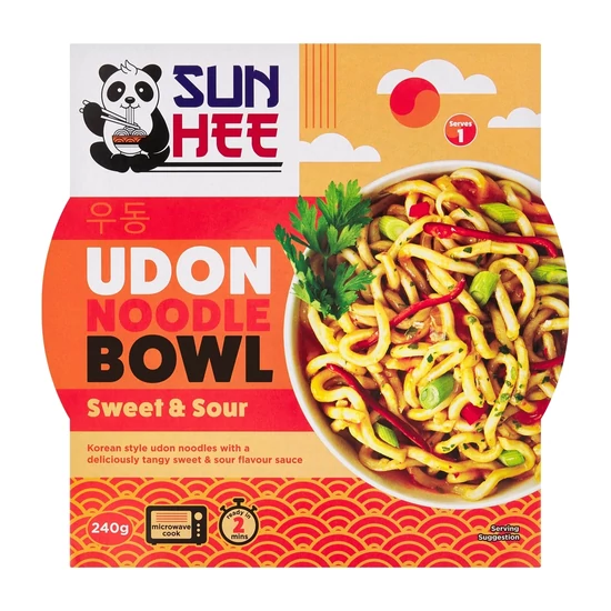 Udon Tésztatál - Édes és Savanyú Készétel, 240gr (Sun Hee)