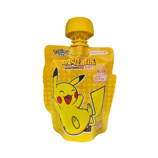 Pokémon Narancsos Zselé, 80gr (Yizhi)