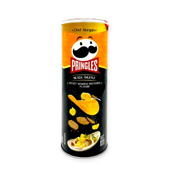 Fekete Szarvasgombás Burgonyapüré Ízű Burgonya Chips, 80gr (Pringles)