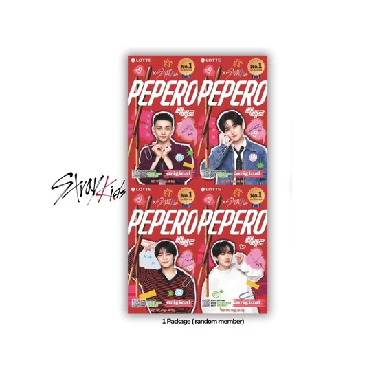 Pepero Stray Kids Original Ropi, 47gr (Lotte)