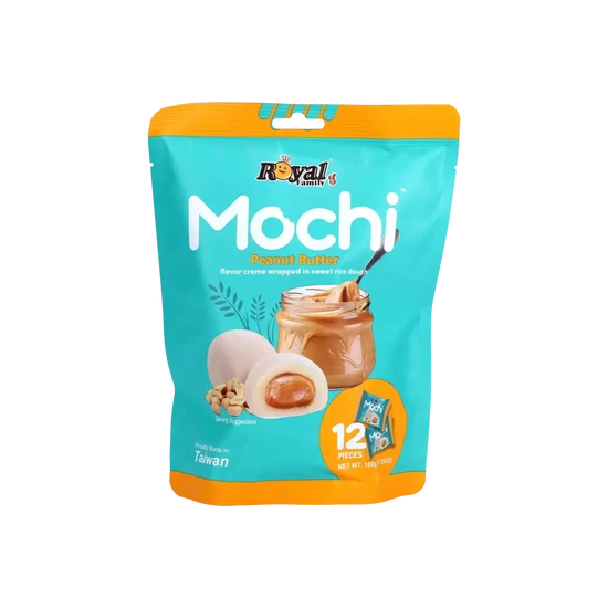 Mogyoróvaj Ízű Mochi, 180gr (Royal Family)