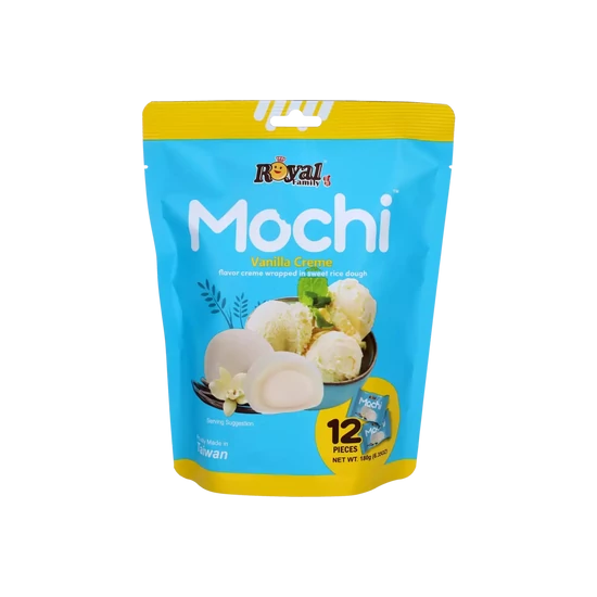 Vanilia Ízű Mochi, 180gr (Royal Family)
