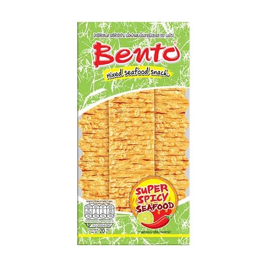 Szuper Csípős Tenger Gyümölcsei Snack, 20gr (Bento)