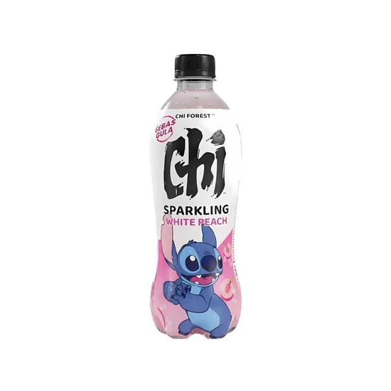 Szénsavas Fehér Barack Ital, 480ml (Chi Forest)