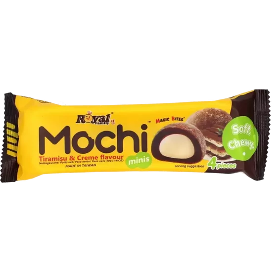 Pocket Mochi - Tiramisu Ízű, 40gr (Royal Family)