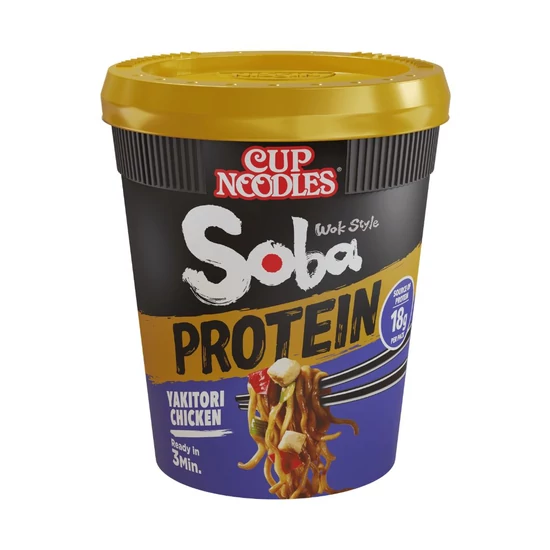 Nissin Soba Cup Protein - Yakitori Csirke 90gr (Nissin)