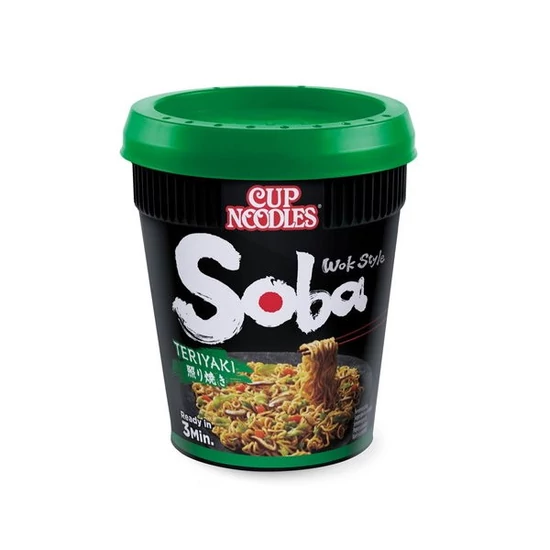 Cup Noodles Soba - Teriyaki, 90gr (Nissin)