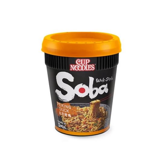 Cup Noodles Soba - Pekingi Kacsa, 87gr (Nissin)