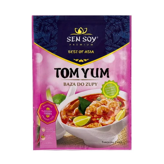 Tom Yum Leves Paszta, 80gr (Sen Soy)