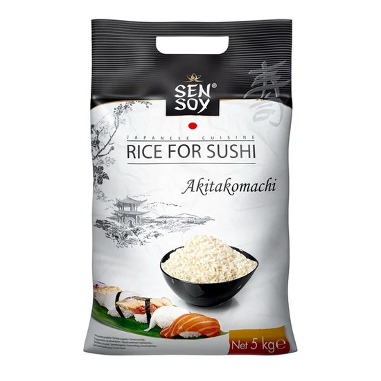 Prémium Akitakomachi Sushi Rizs, 5kg (Sen Soy)