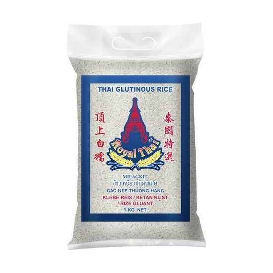 Thai Ragacsos Rizs, 1kg (Royal Thai)