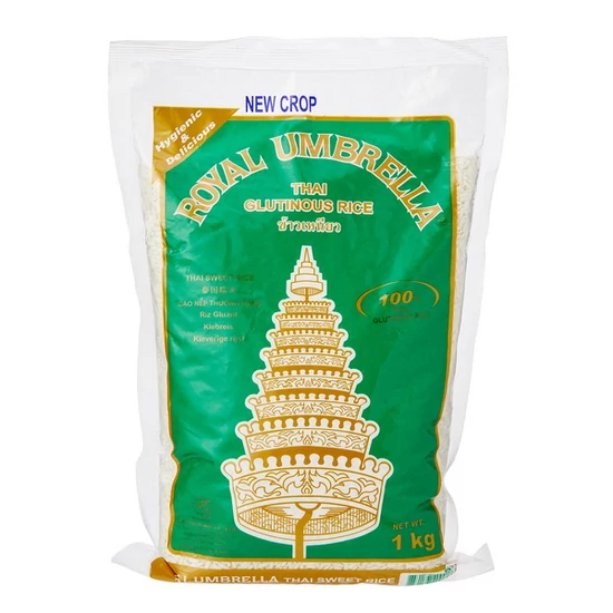 Thai Ragacsos Rizs, 1kg (Royal Umbrella)