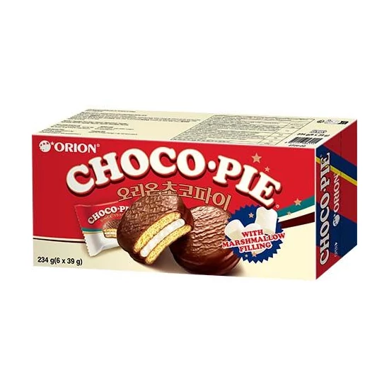Choco Pie Csokis Keksz Pillecukorral Töltve, 234gr (Orion)