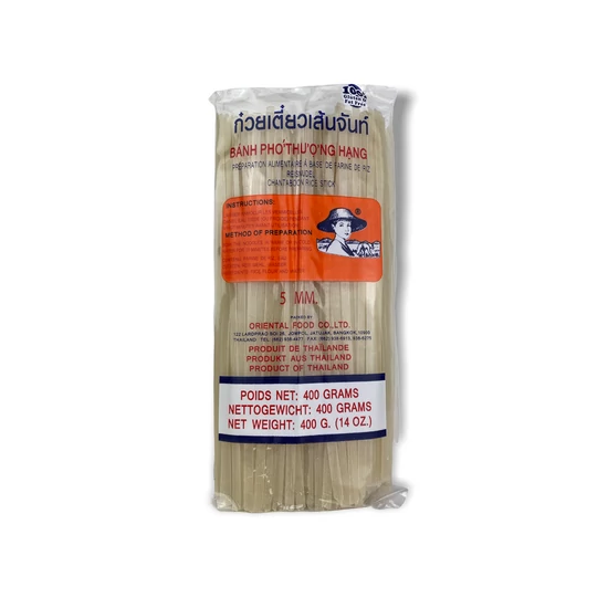 Pad Thai rizstészta 5mm, egyenes , 400gr (Farmer Brand)