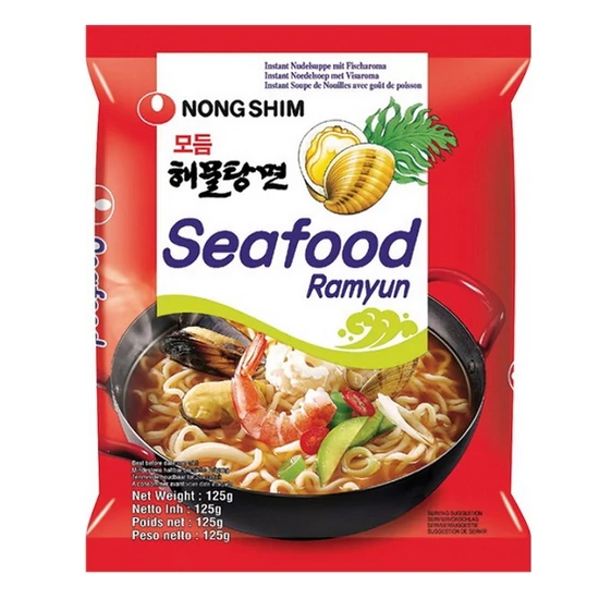 Instant Tenger Gyümölcsei Ramyun Tésztaleves, 125gr (Nongshim)