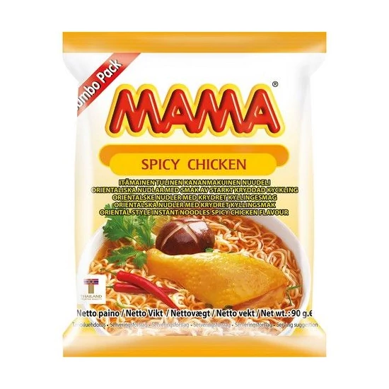 Instant Fűszeres Csirke Ízesítésű Tészta, 90gr (Mama)