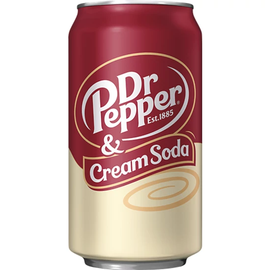 Dr Pepper Cream Soda, 355ml (Dr Pepper)