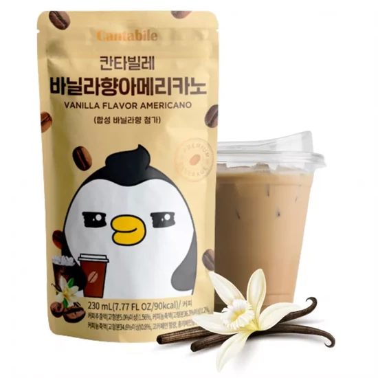 Vaníliás Americano Ízű Koreai Ital, 230ml (Cantabile)
