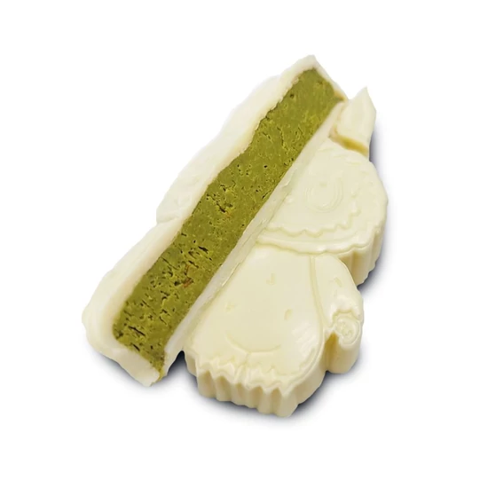 Ladubu New York Edition Eredeti Dubai Fehér Csokoládé Pisztácia Kadayif Töltelékkel, 100gr (Realmix)