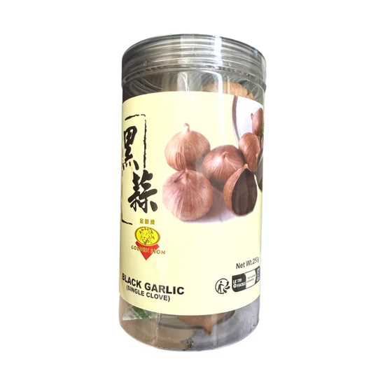 Fekete Fermentált Egész Fokhagyma, 250gr (Golden Lion)