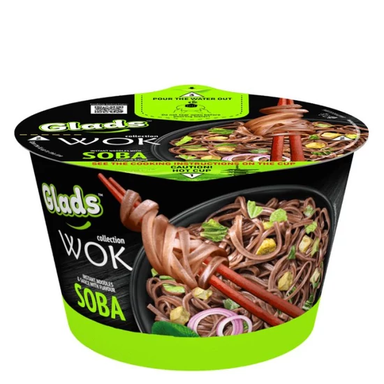 Instant Tészta Soba Szósszal, 95gr (Glads)