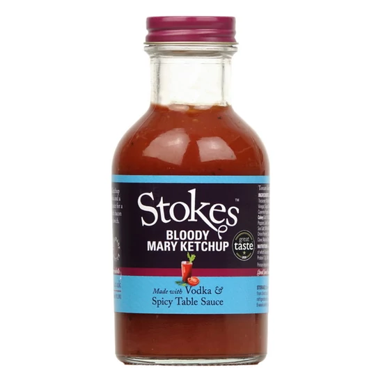 Bloody Mary Paradicsom Ketchup Vodkával 300 g (Stokes)