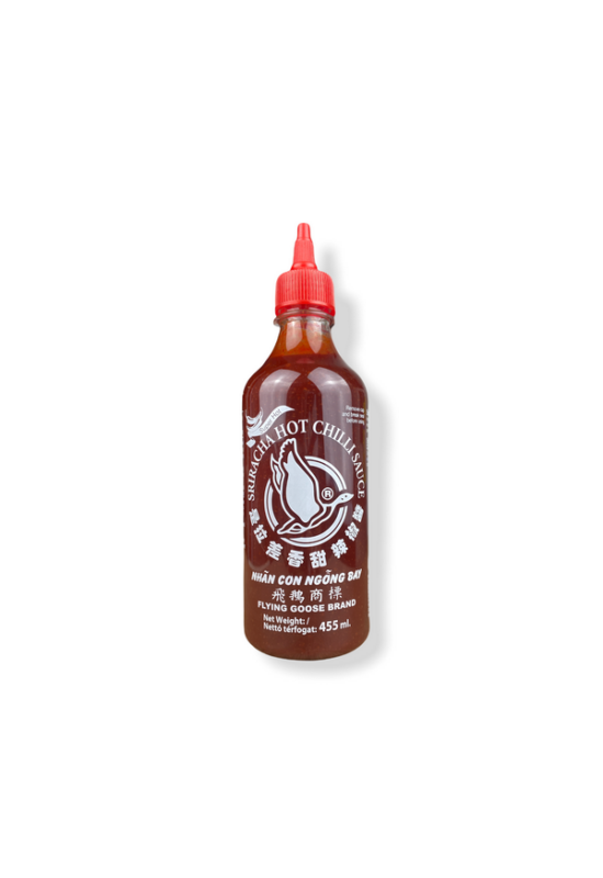 Sriracha szuper csípős chiliszósz, 455ml (Flying Goose)