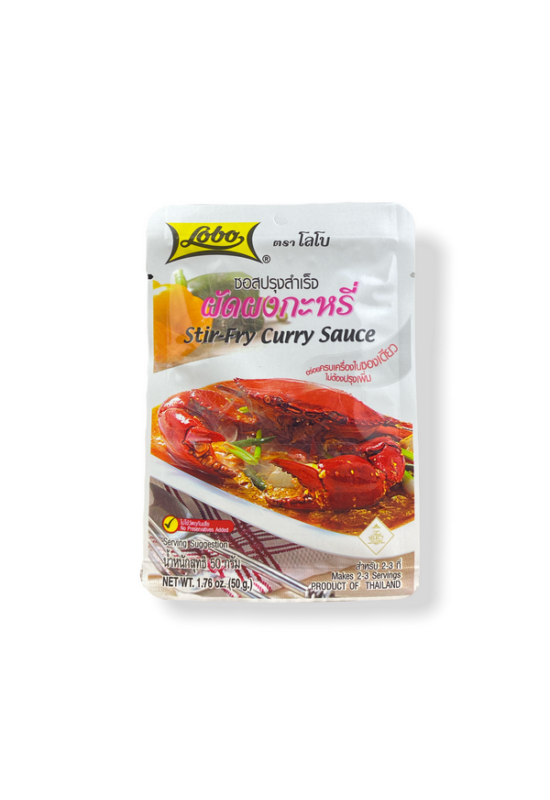 Stir-Fry curry szósz, 50 gr (Lobo)