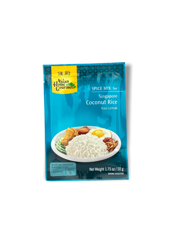 Szingapúri Kókuszos Rizs Fűszerkeverék, 50gr (Asian Home Gourmet)