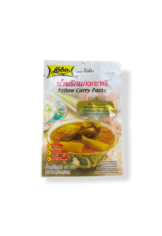 Sárga curry paszta, 50 gr (LOBO)