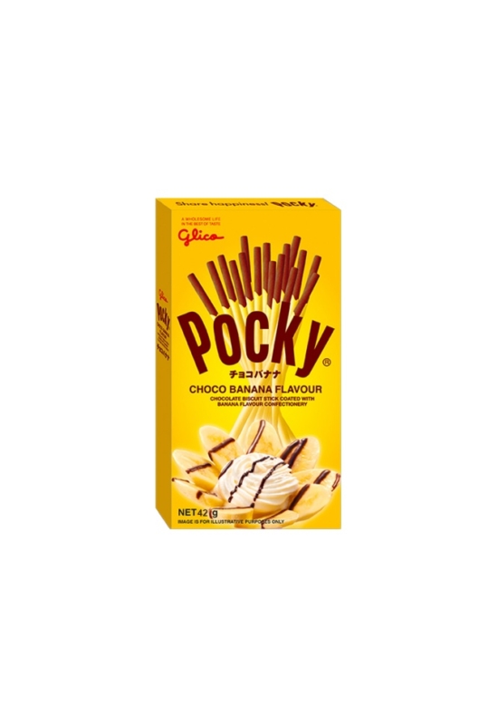 Pocky - Csokis Banános Ropi, 42gr (Glico)