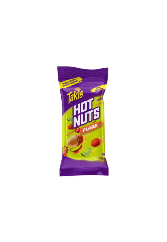 Takis Hot Nuts Flare - Földimogyoró Snack, 90gr (Takis)