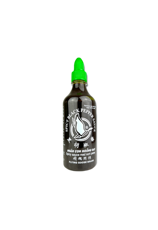 Fűszeres Feketebors Szósz, 455ml (Flying Goose)
